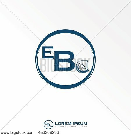 Letter Ebc Font In Cutting Circle With Horse Inside Word C Image Graphic Icon Logo Design Abstract C