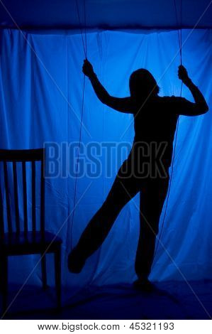 Menschliche Marionette