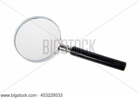 Magnifying Glass Isolated On A Whitev Background