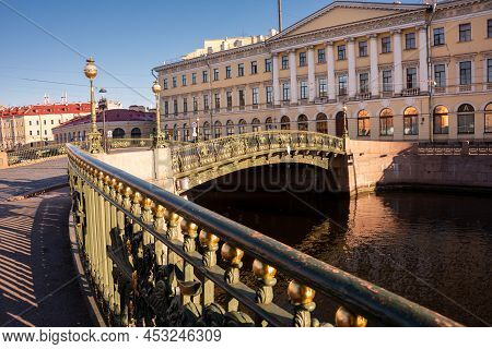 St. Petersburg, Russia. City View With Famous Landmarks