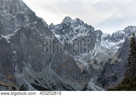 Little Kežmarok Peak, Mały Kiezmarski Szczyt - An Impressive Northern Wall, Also Called The 