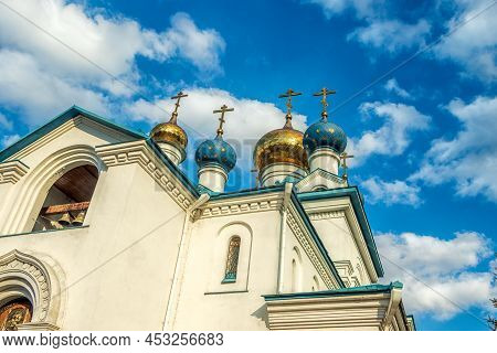 Epiphany Monastery. Temple Of The Icon Of The Mother Of God Assuage My Sorrows. Photo Taken In Chely