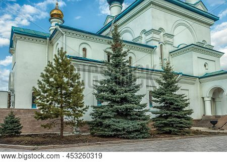 Epiphany Monastery. Temple Of The Icon Of The Mother Of God Assuage My Sorrows. Photo Taken In Chely