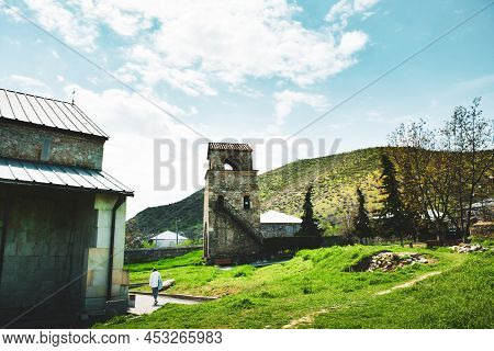 Beautiful Bolnisi Sioni Basilica, Old Famous Church And Monastery In Bolnisi