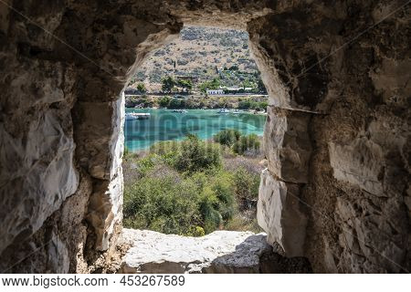 View Of Porto Palermo Bay, Himare, Albania.