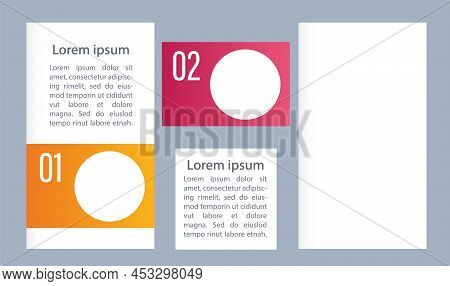 Daily Entertainment Infographic Chart Design Element Set. Abstract Vector Symbols For Infochart With