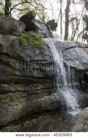 Parque de Sophia em Uman, uma cachoeira de pedra paisagem