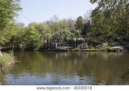 Sofiyivsky Park em Uman, na Ucrânia.