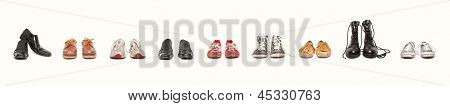 Composition de chaussures