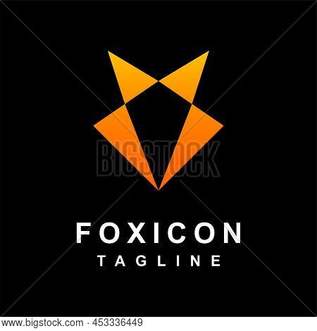 Fox Logo With Simple Concept, Fox Logo
