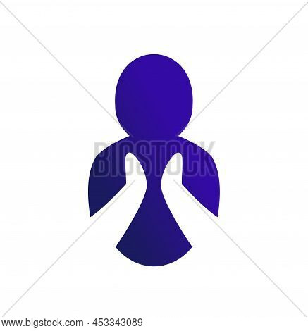 Pray Logo With Simple Concept, Pray Logo