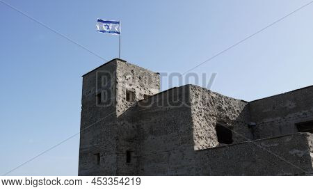 The Ruins Of The British Mandate Police Station In Ein Tina At The Beginning Of The The Amud Stream 