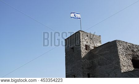 The Ruins Of The British Mandate Police Station In Ein Tina At The Beginning Of The The Amud Stream 