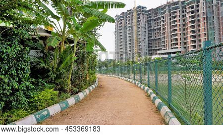 Beautiful View Of Bbmp Kalena Agrahara Lake. Spread Across Seven Acres With Freshwater, Thick Greene
