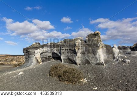 Rofera De Teseguite, Volcanic Rock Formations On Lanzarote, Spain