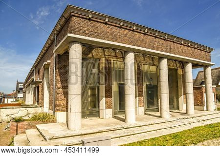 Den Helder, Netherlands, April 2022. The Renovated Library Of Den Helder. High Quality Photo