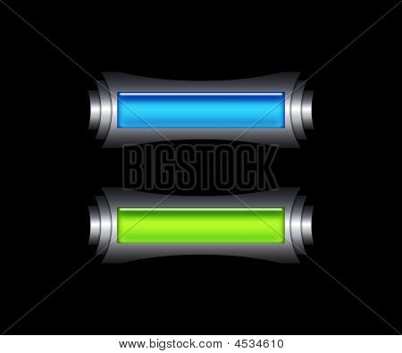 Futuristic Buttons