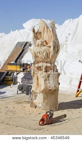 Chainsaw Wood Carving