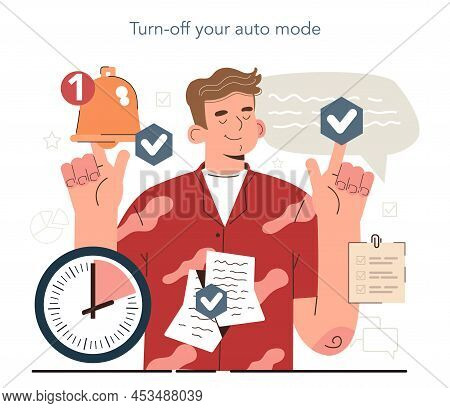 Hyperfocus Idea, How To Become More Efficient. Intense Form Of Mental