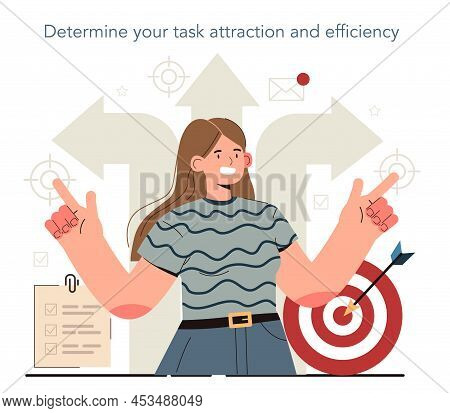 Hyperfocus Idea. Determine Your Task Attraction And Efficiency. Intense Form