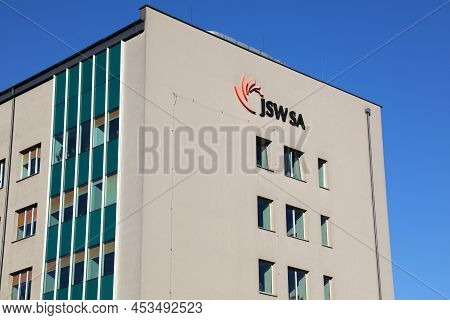 Jastrzebie Zdroj, Poland - May 11, 2021: Headquarters Of Jsw (jastrzebska Spolka Weglowa) In Jastrze