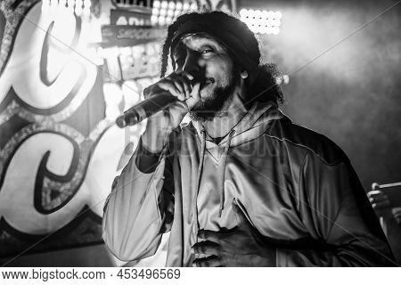 Livonia, Michigan -usa- April 23, 2022: Redd Performing Live At Astronomicon 5