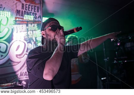 Livonia, Michigan -usa- April 23, 2022: Redd Performing Live At Astronomicon 5