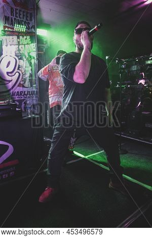 Livonia, Michigan -usa- April 23, 2022: Redd Performing Live At Astronomicon 5