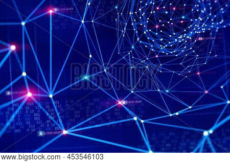 5g Mobile Technologies. Internet Communication And Data Transmission. 3d Illustration Of High-tech H