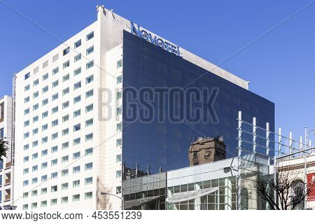 Calea Victoriei Street In City Of Bucharest, Romania