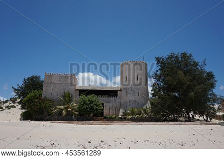 The Fort Of Shela, Located Directly At The Beach On Lamu, Kenya