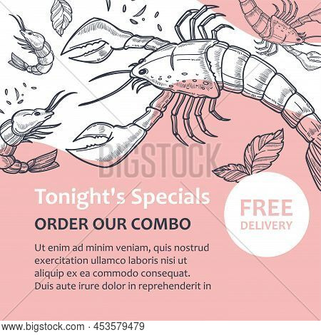 Lobster And Prawns, Order Combo Free Delivery