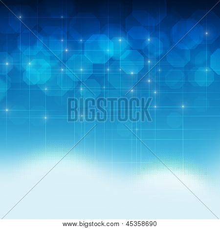 Abstrakte digitale Tech-Hintergrund