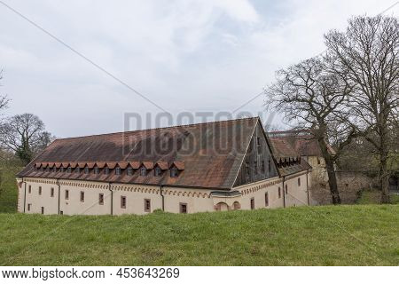 View To Historic Rüsselsheim Fortress Dating Back To 15th Century