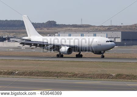Istanbul, Turkey - October 05, 2021: Solinair Airbus A300-605rf (cn 532) Landing To Istanbul Interna
