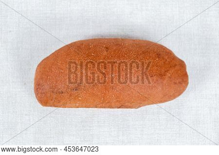 Chocolate Choco Long John Buns Bread With Copy Space For Text