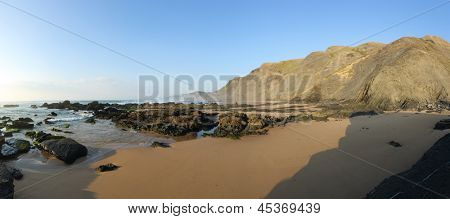 Castelejo หาด Alentejo ตะวันตกเฉียงใต้และสาธารณรัฐ Vicentina อุทยาน โปรตุเกสเที่ยว