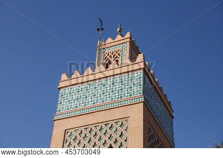 Moulay El Yazid Mosque In Marrakech City, Morocco