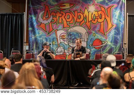 Livonia, Michigan -usa- April 23, 2022: Astronomicon 5 At Burton Manor