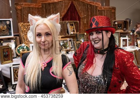 Livonia, Michigan -usa- April 23, 2022: Astronomicon 5 At Burton Manor