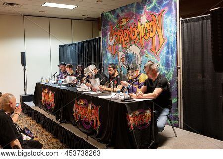 Livonia, Michigan -usa- April 23, 2022: Astronomicon 5 At Burton Manor