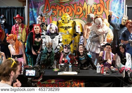 Livonia, Michigan -usa- April 23, 2022: Astronomicon 5 At Burton Manor