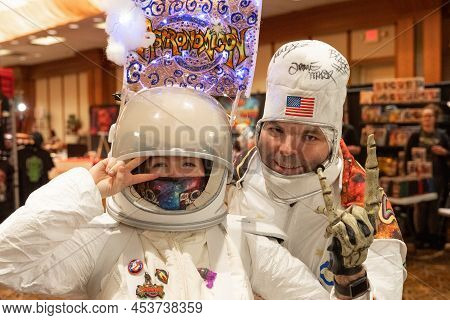 Livonia, Michigan -usa- April 23, 2022: Astronomicon 5 At Burton Manor