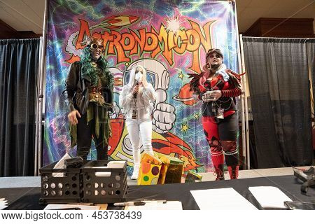 Livonia, Michigan -usa- April 23, 2022: Astronomicon 5 At Burton Manor