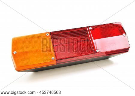 Back Light, Car Tail Light, Multi-section Truck Tail Light, Auto Part, Car Detail White Background C