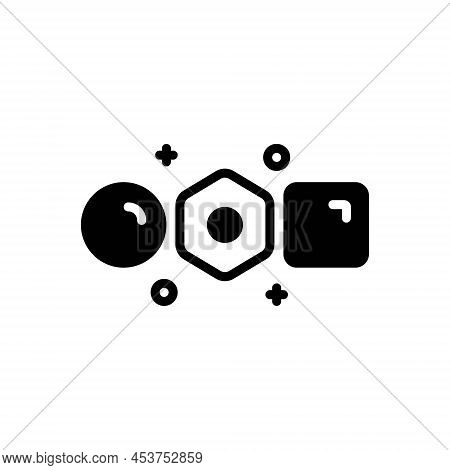 Black Solid Icon For Icons Sign Symbol Graphic Emblem Epitome Token Ensign Mark App Applications