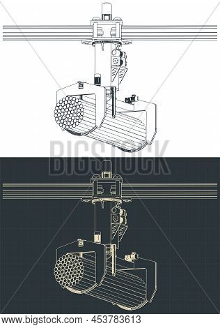 Overhead Crane With Bunching Grab Drawings