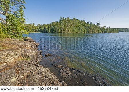 Early Morning Views In The Great North Woods On Ottertrack Lake In Quetico Provincial Park In Ontari