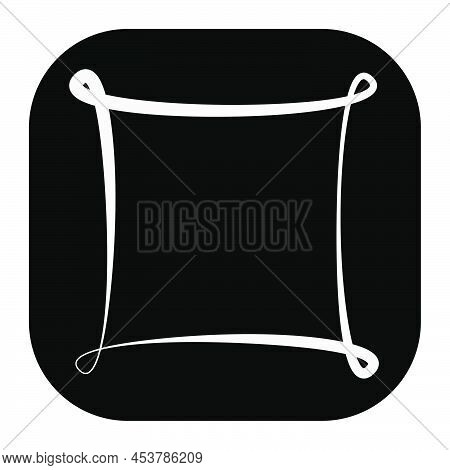 Abstract Geometric Symbol, Icon Vector Graphics, Illustration
