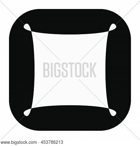 Abstract Geometric Symbol, Icon Vector Graphics, Illustration